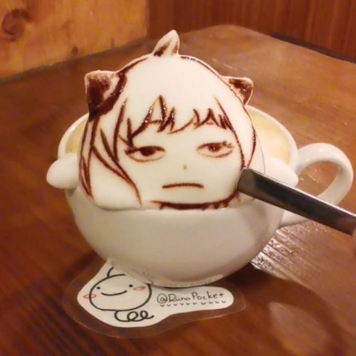 latte art anime｜TikTok Search